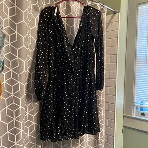 Black Polka Dot Dress